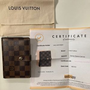 Louis Vuitton Ebene Porte Monnaie Billets Viennois Kisslock Wallet